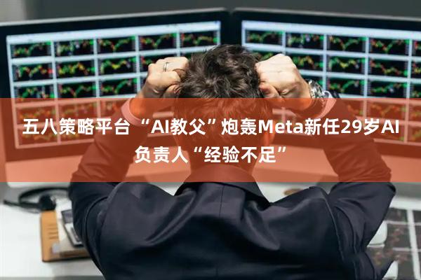 五八策略平台 “AI教父”炮轰Meta新任29岁AI负责人“经验不足”