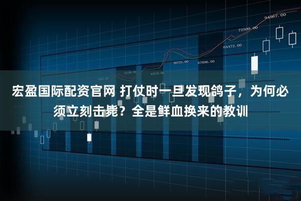 宏盈国际配资官网 打仗时一旦发现鸽子，为何必须立刻击毙？全是鲜血换来的教训